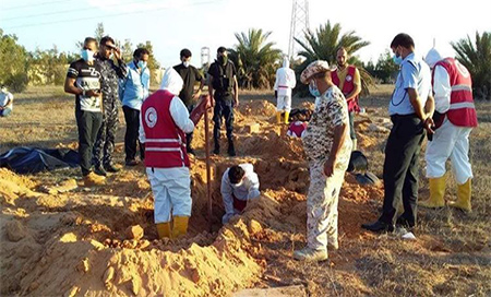 Localizan más de 30 cadáveres en una fosa común de Daesh en Libia